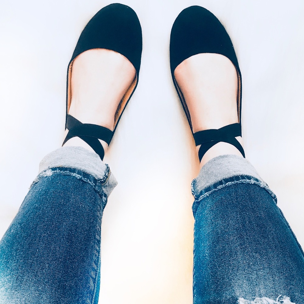 🆕Bella |  Ballet Flats in Black - Picture 3 of 4